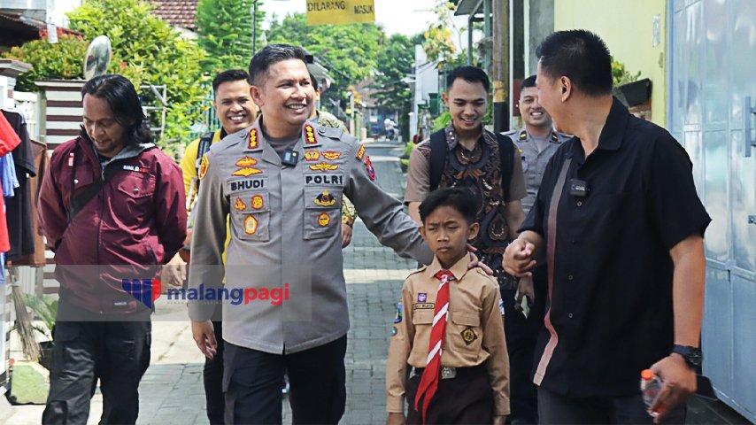 Kisah Persahabatan Seorang Bocah dengan Kombespol Budi Hermanto