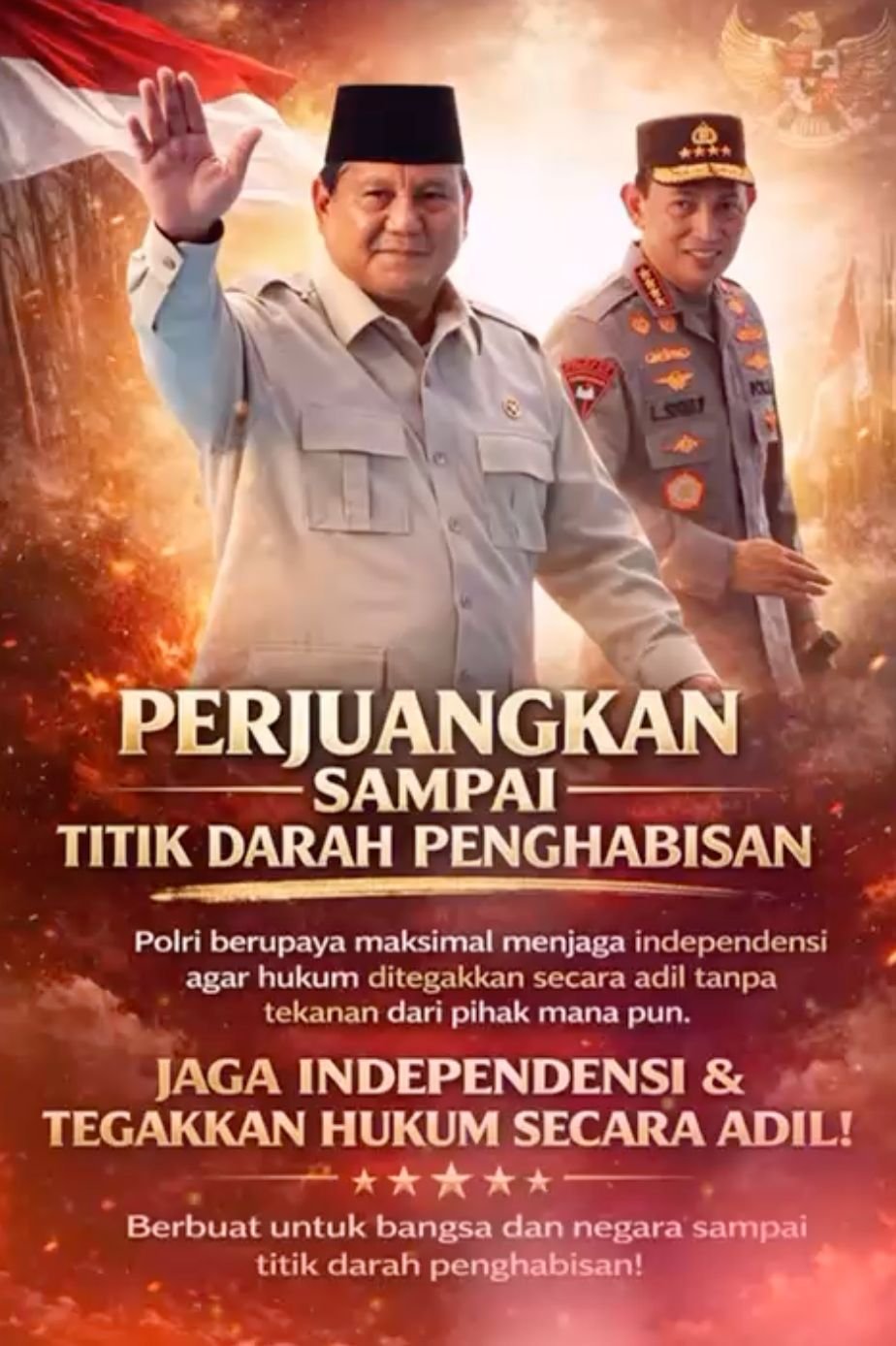 Halo Dunia : Berjuang Sampai Titik Darah Penghabisan untuk Keadilan dan Negara